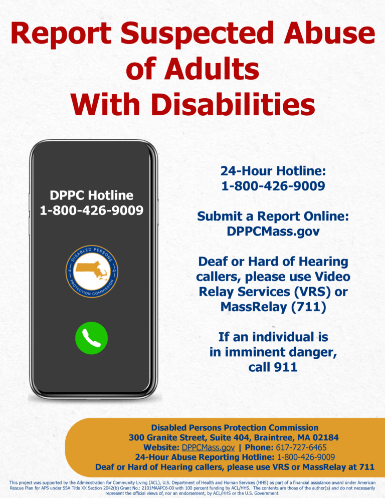 This is a clickable image which includes information about reporting abuse - click to open the full poster